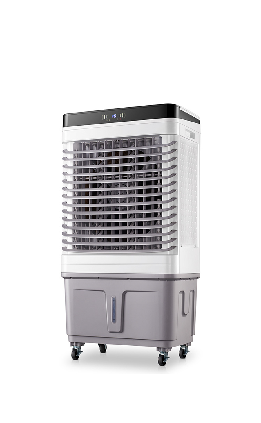 Mobile Evaporative Air Cooler | Commercial Water Cooling Fan with 55L Large Water Tank