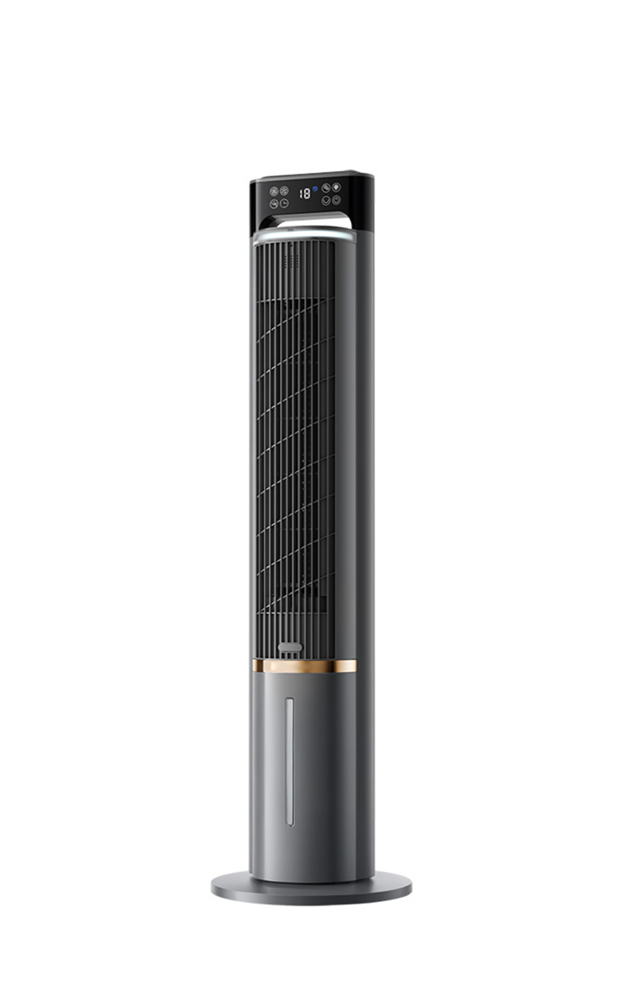 Evaporative Air Cooler Tower Fan, Negative Ions Cooling Air Conditioner Fan, Remote Control Vertical Cooling Fan