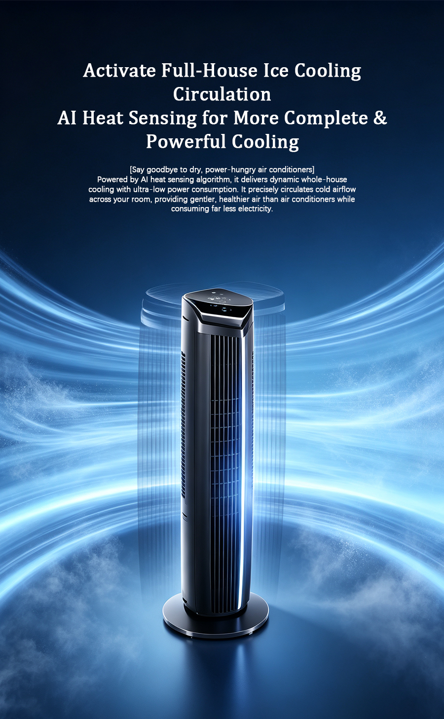 AI Smart Cooling & Heating Tower Air Cooler Pro Max image 4