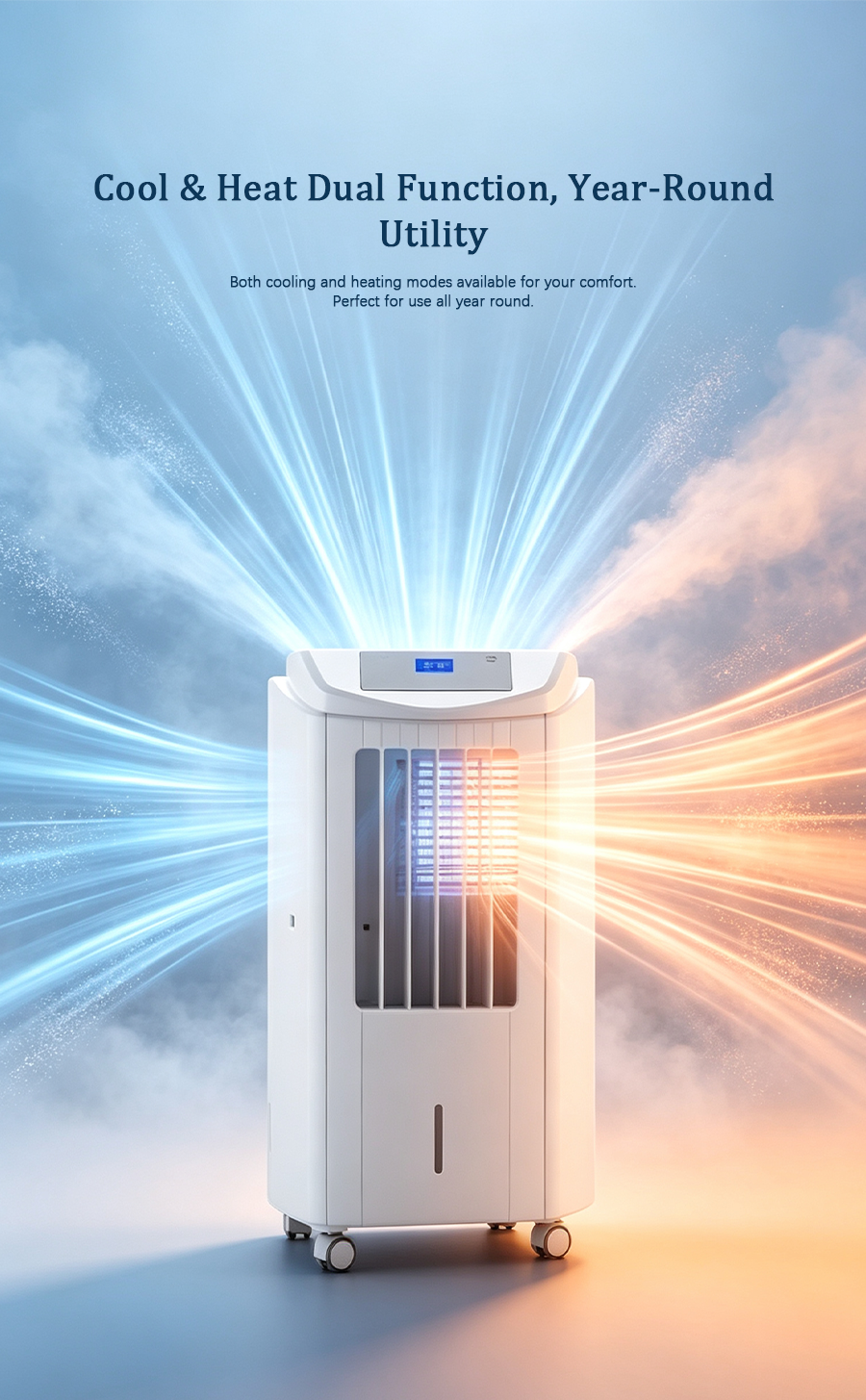 Portable Air Conditioner, Cooling & Heating All-in-One Mobile Air Cooler image 5