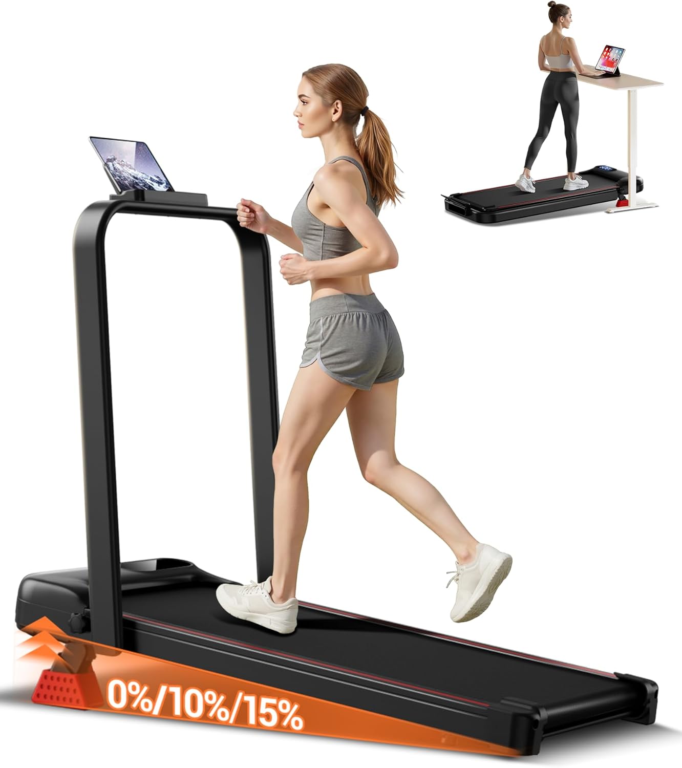 Umay U17 Portable Walking Pad with 9%/15% Incline