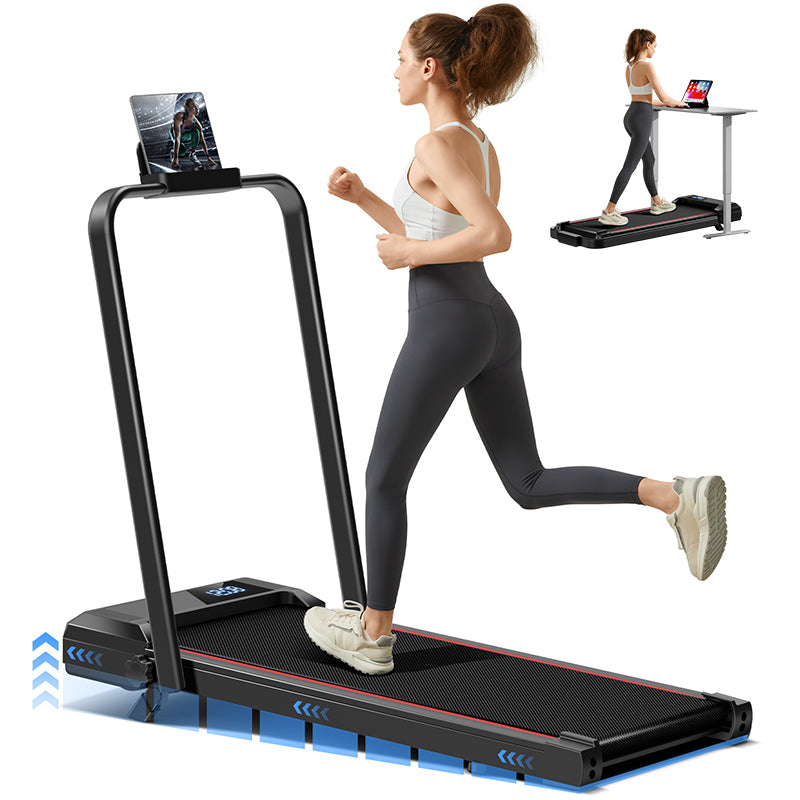 Umay CW1F 3-in-1 Incline Smart Folding Under Desk Walking Pad Treadmill MAX 7.5MPH